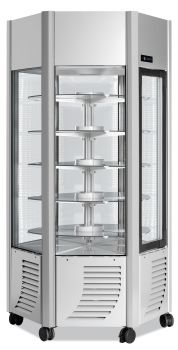 Panoramatiefkühlschrank sechsseitig